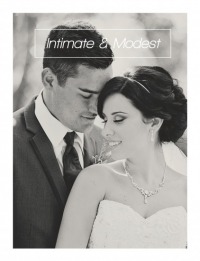 Intimate & Modest Wedding Package